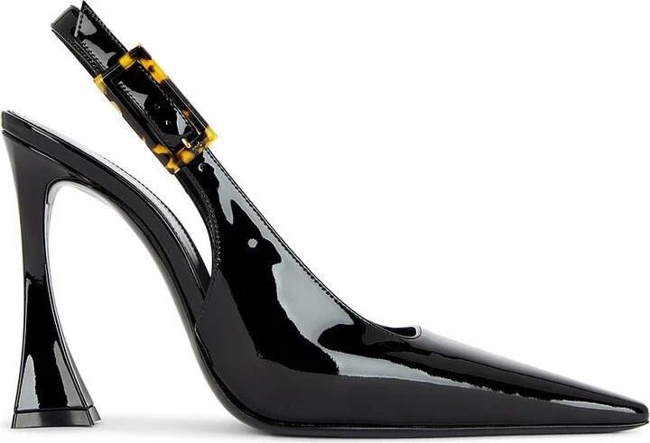 Saint Laurent Dune Slingback Pump in Black