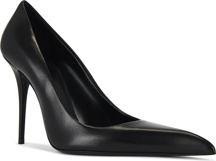 Saint Laurent Elysee Pump in Black - Image 2