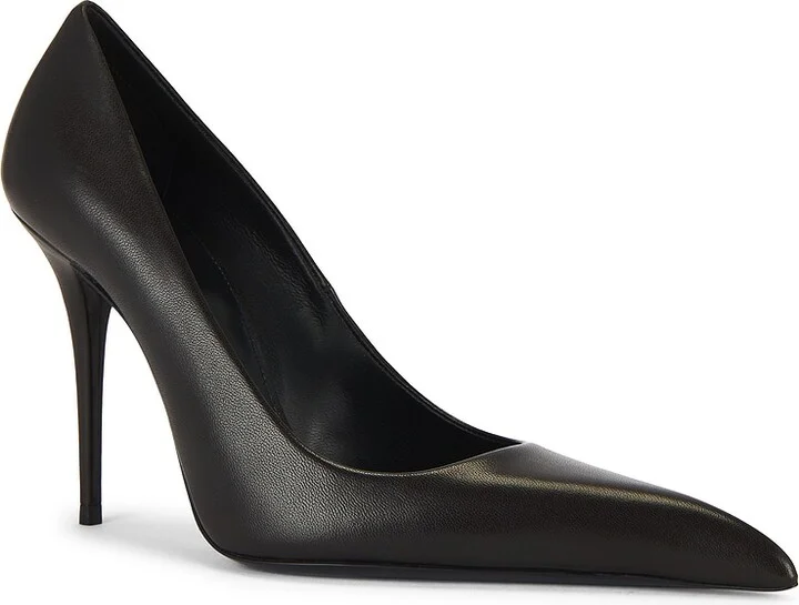 Saint Laurent Elysee Pump in Brown - Image 2