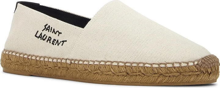 Saint Laurent Embroidery Espadrille in Black - Image 2