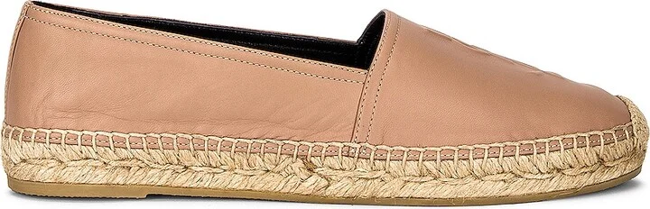 Saint Laurent Espadrille Flats in Tan - Image 2