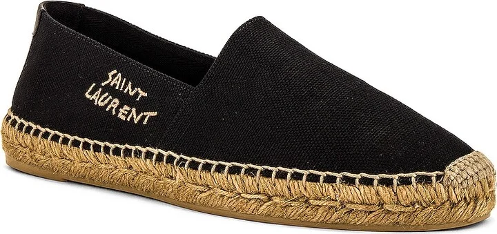 Saint Laurent Espadrille in Black - Image 2