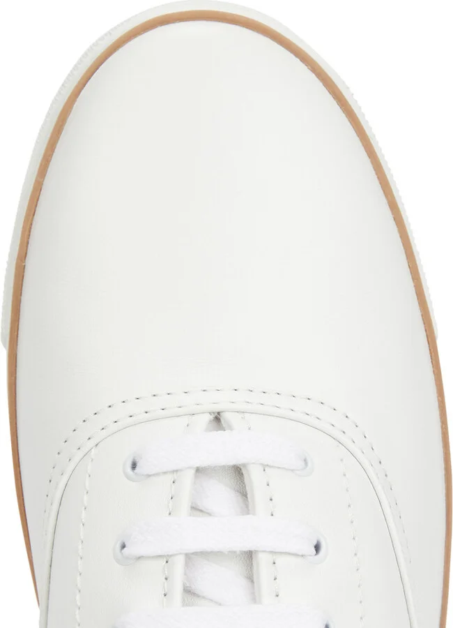 Saint Laurent Feliz Leather Sneakers - Image 4