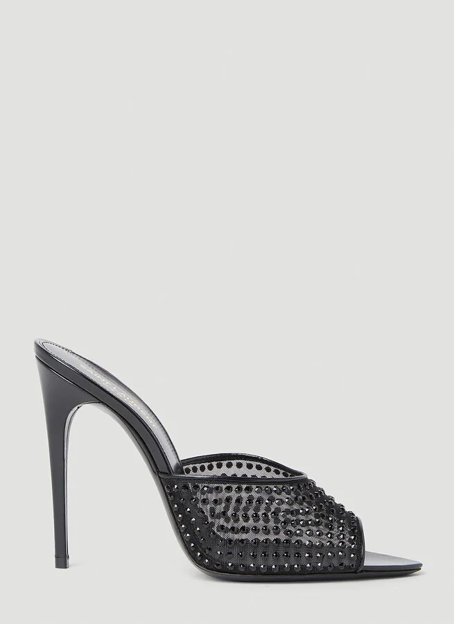 Saint Laurent Gippy Embellished Pumps - Woman Heels Black Eu - 36