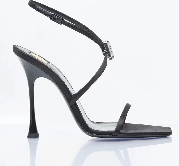 Saint Laurent Harlow Sandals - Woman Heels Black Eu - 40