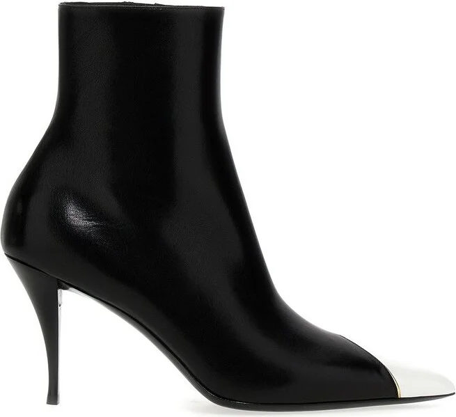 Saint Laurent Jam Pointed-Toe Ankle Boots