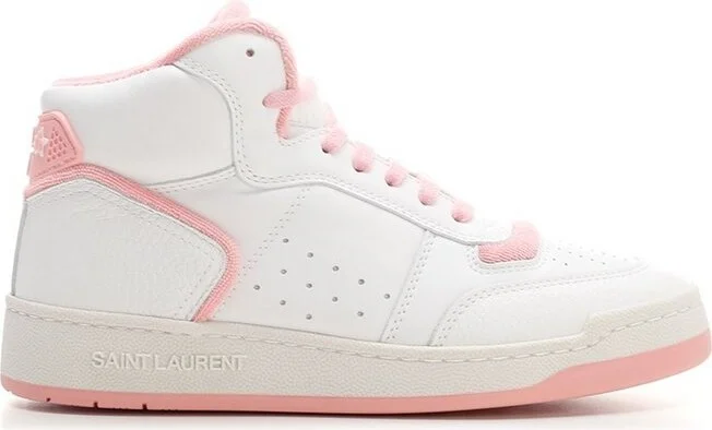 Saint Laurent Jefferson High-Top Sneakers
