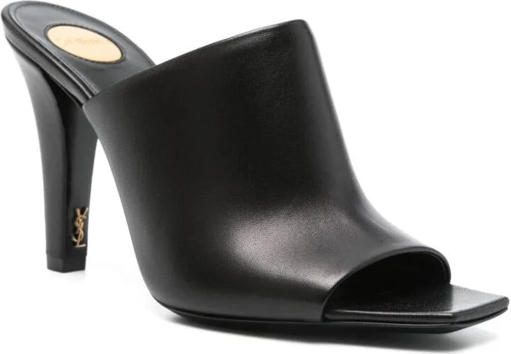 Saint Laurent Jill Leather Mules - Image 2
