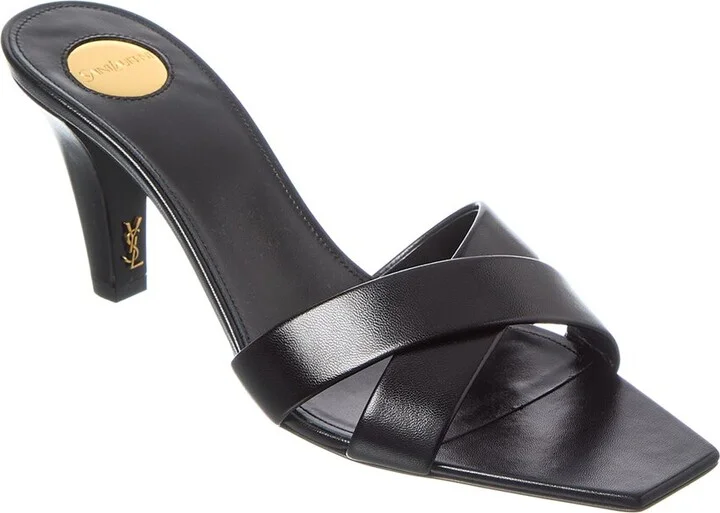 Saint Laurent Jill Leather Sandal