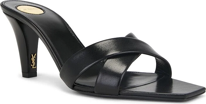 Saint Laurent Jill Sandal in Black - Image 2
