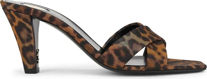Saint Laurent Jill Sandal in Brown