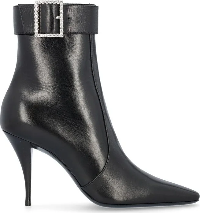 Saint Laurent Jill Square Toe Boots