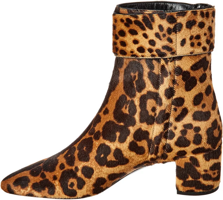 Saint Laurent Joplin 50 Haircalf Bootie - Image 2