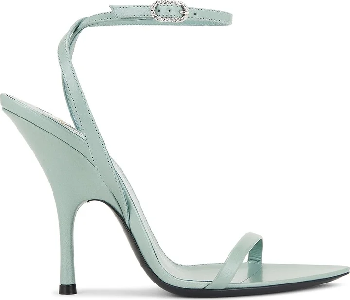 Saint Laurent Katoucha Sandal in Mint