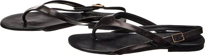 Saint Laurent Keith Leather Sandal (Authentic Pre-Loved) - Image 2