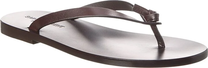 Saint Laurent Laguna Leather Sandal