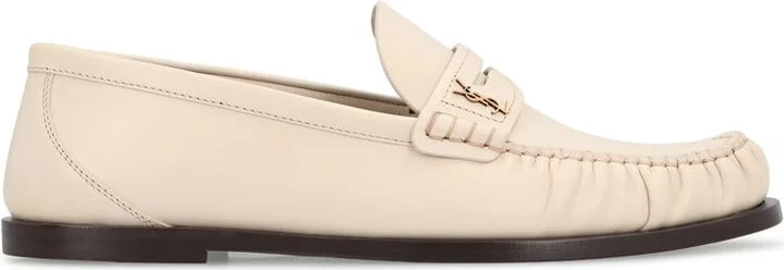 Saint Laurent Laurent Leather Loafers
