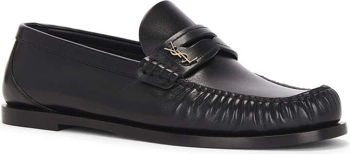 Saint Laurent Laurent Loafer in Black - Image 2