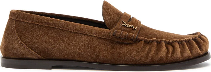 Saint Laurent Laurent Suede Loafers