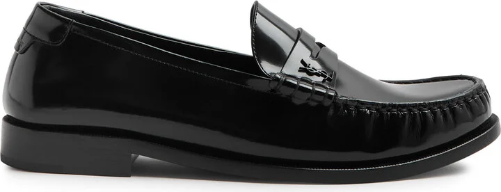 Saint Laurent Le Loafer 15 Gloss-leather Loafers