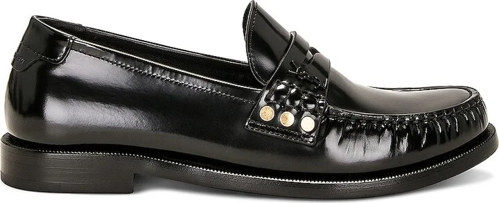 Saint Laurent Le Loafer 15 in Black
