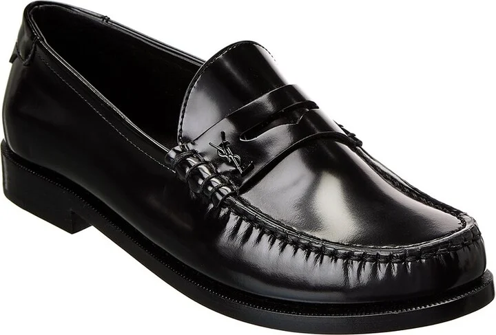 Saint Laurent Le Loafer 15 Leather Moccasin