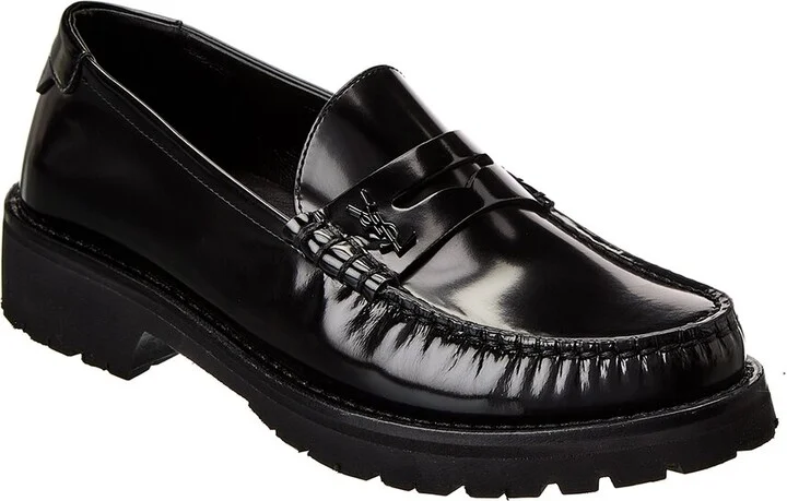 Saint Laurent Le Loafer 15 Leather Moccasin