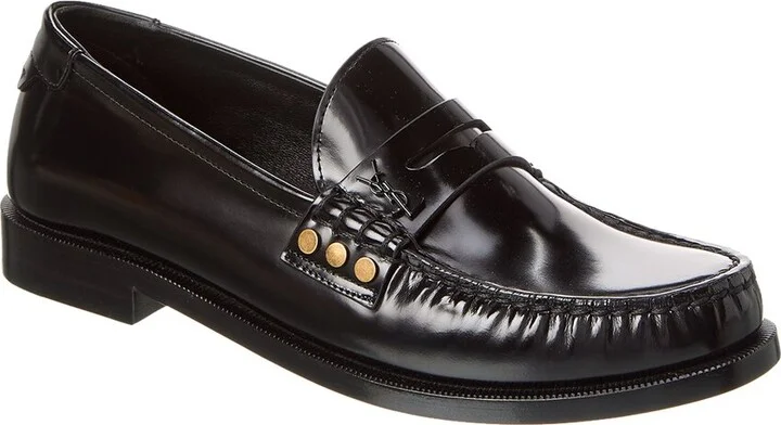 Saint Laurent Le Loafer 15 Leather Moccasin