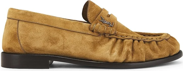 Saint Laurent Le Loafer in Tan