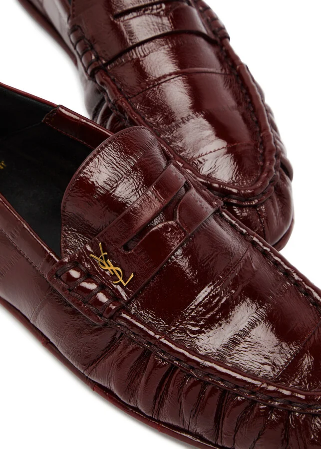 Saint Laurent Le Loafer Patent Leather Loafers - Image 4