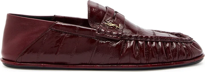 Saint Laurent Le Loafer Patent Leather Loafers