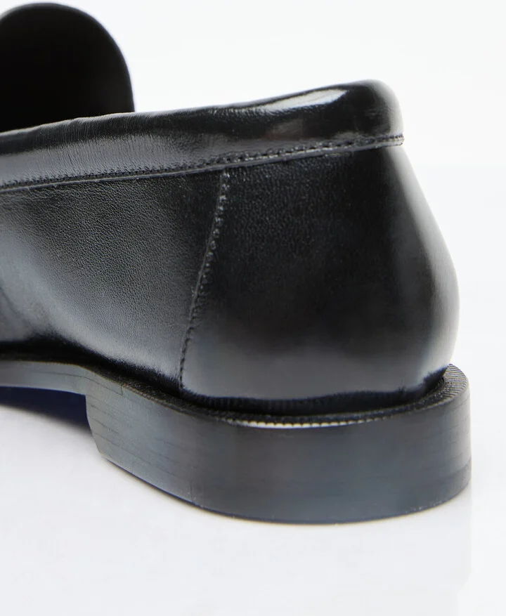 Saint Laurent Le Loafer Penney Leather Slippers - Man Loafers Black Eu - 42 - Image 6