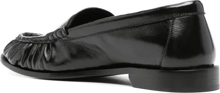 Saint Laurent Le Loafer Supple In Shiny Leather Shoes - Image 3