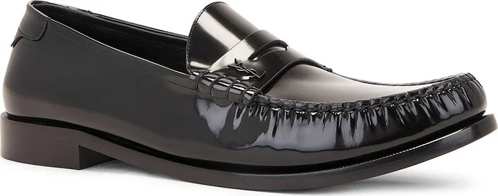 Saint Laurent Le Loafter 15 Mocassin in Black - Image 2