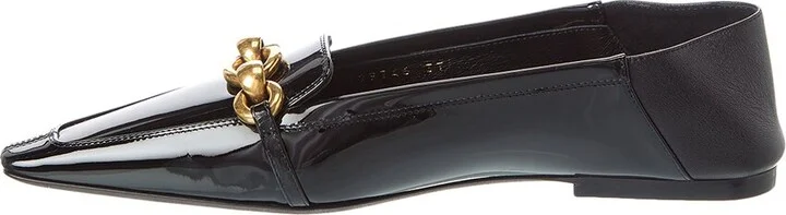 Saint Laurent Le Maillon Patent Loafer - Image 2