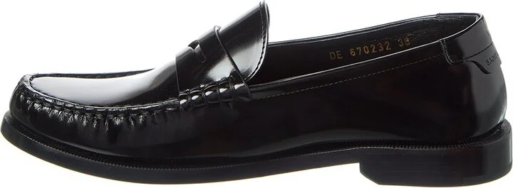 Saint Laurent Le Monogram Leather Loafer - Image 2