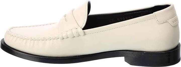 Saint Laurent Le Monogram Leather Loafer - Image 2