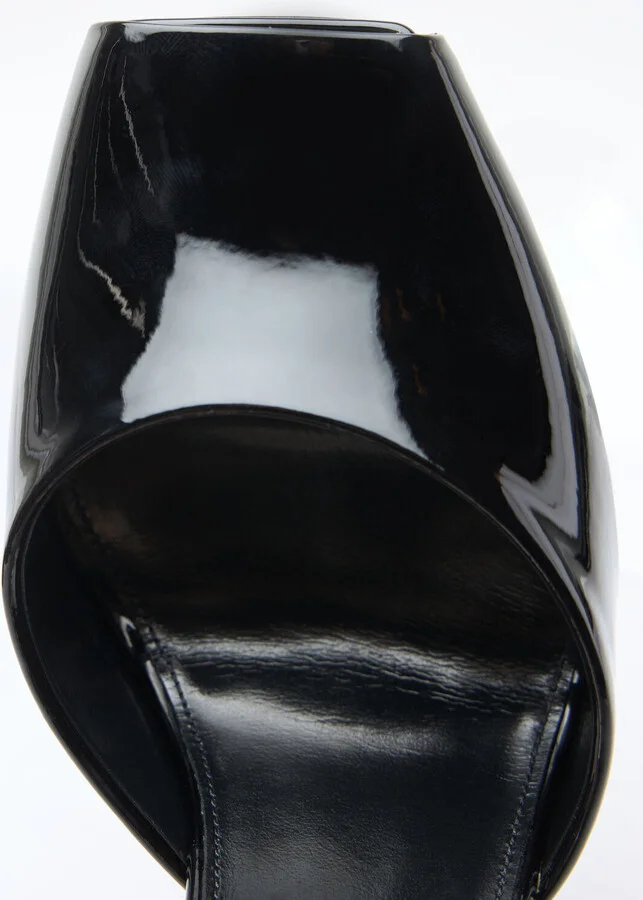 Saint Laurent Le Scandale Wedges - Woman Heels Black Eu - 41 - Image 7