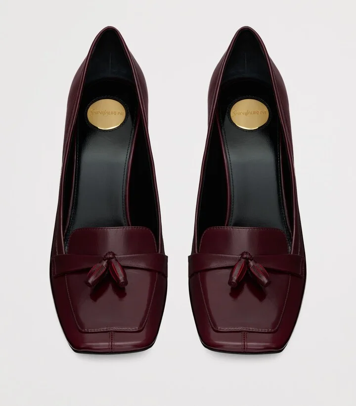 Saint Laurent Leather Chloé Pumps 90 - Image 2