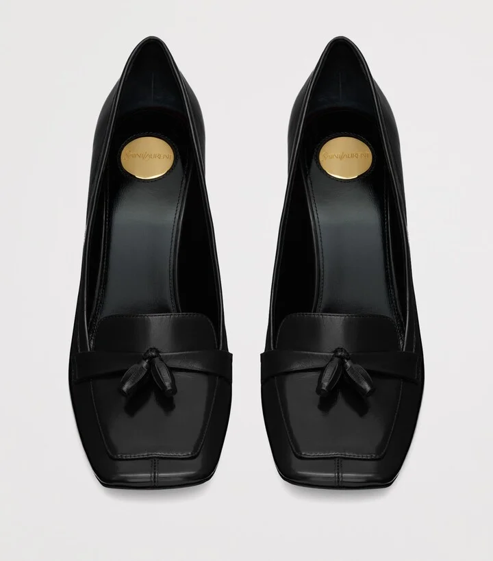 Saint Laurent Leather Chloé Pumps 90 - Image 2