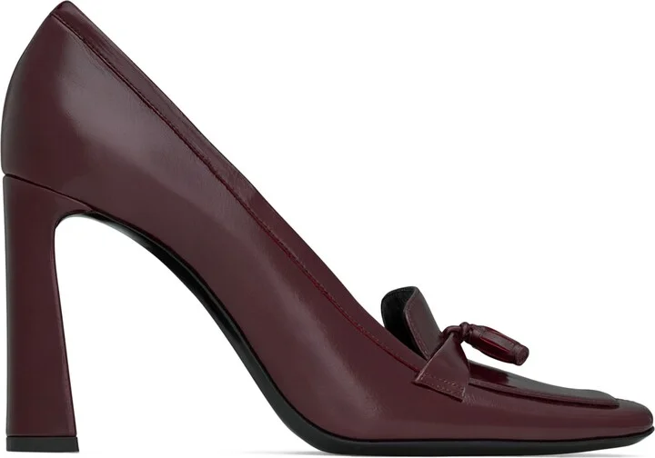 Saint Laurent Leather Chloé Pumps 90