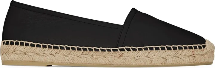 Saint Laurent Leather Espadrilles