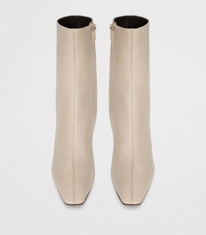 Saint Laurent Leather Jill Ankle Boots 95 - Image 2