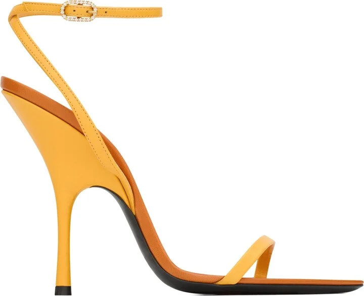 Saint Laurent Leather Katoucha Sandals 110