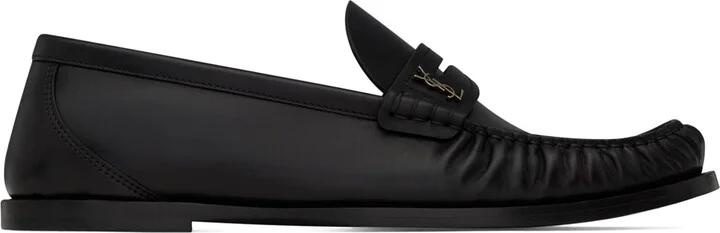 Saint Laurent Leather Laurent Loafers