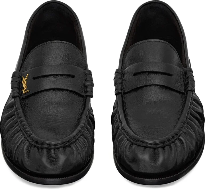Saint Laurent Leather Le Loafers - Image 3