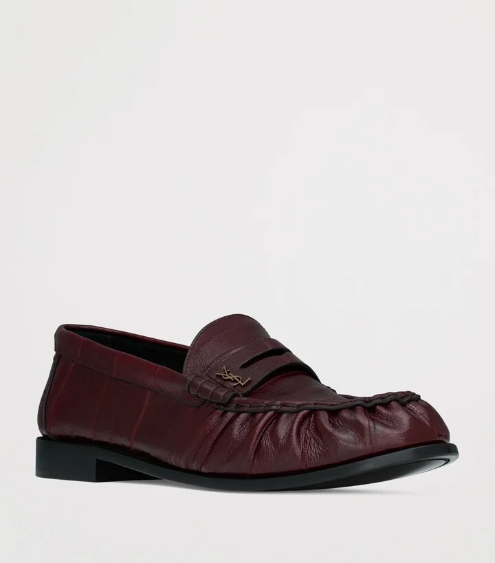 Saint Laurent Leather Le Loafers - Image 2