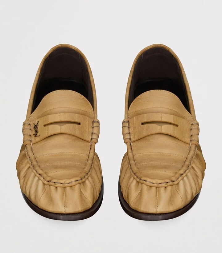 Saint Laurent Leather Le Loafers - Image 3