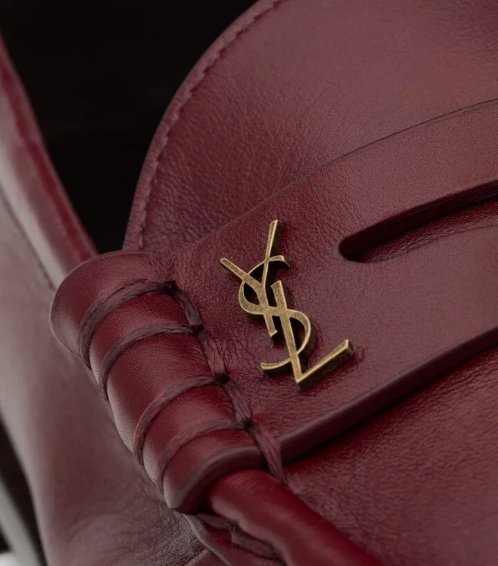 Saint Laurent Leather Le Loafers - Image 4