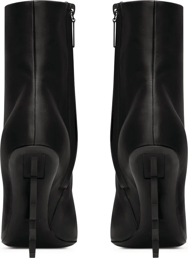 Saint Laurent Leather Opyum Boots 110 - Image 2